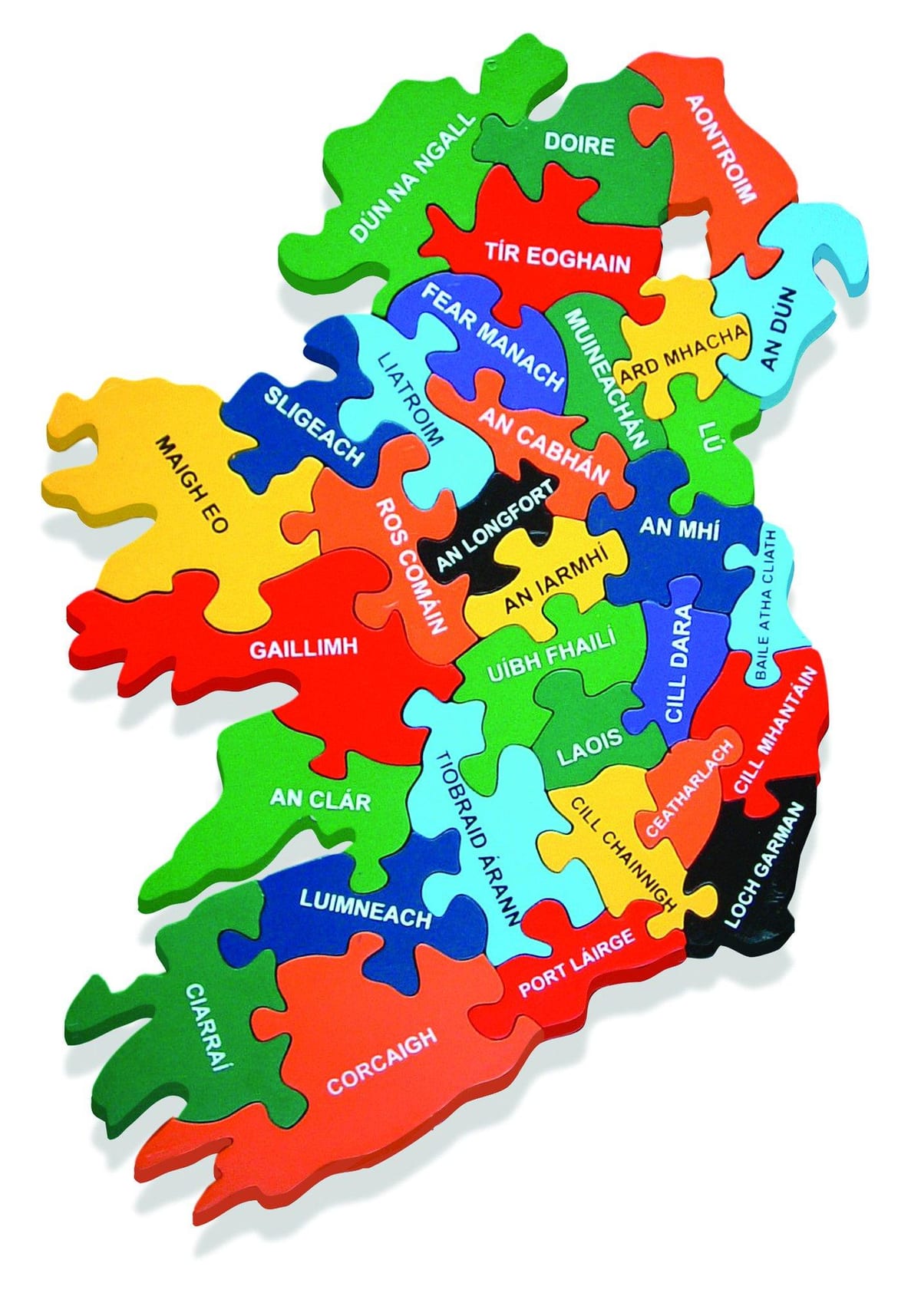 mapa, mapy, írsku, ako gaeilge